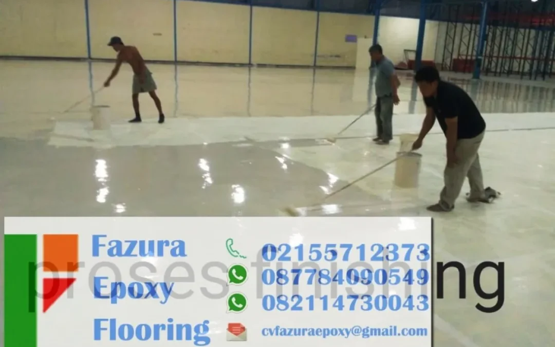 Jasa Pengaplikasian Resin Epoxy Lantai Ruang Gudang