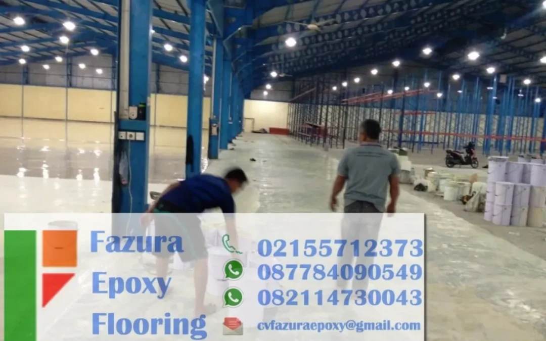 Instalasi Epoxy Lantai Ruang Gudang