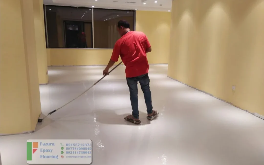 Pelapisan Epoxy Lantai Murah Tetapi Dapat Membuat Lantai Kantor Lebih Kuat Menahan Beban Berat
