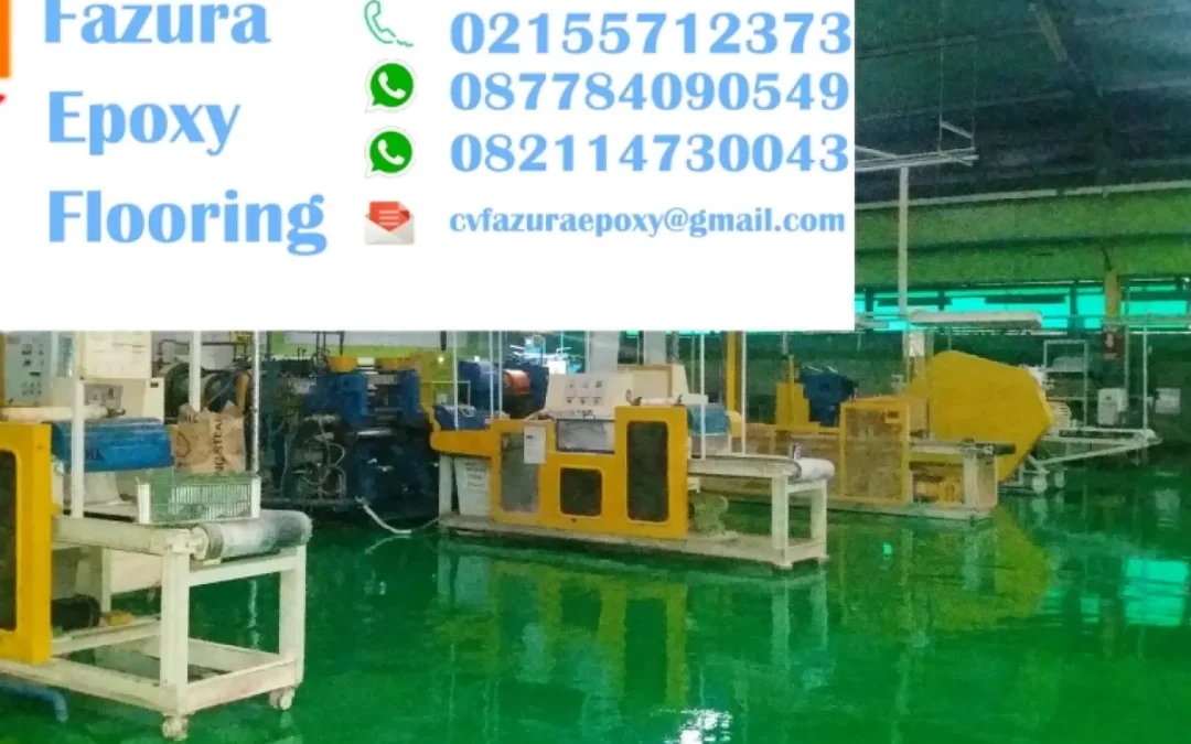 Penerapan Lantai Epoxy Pergudangan