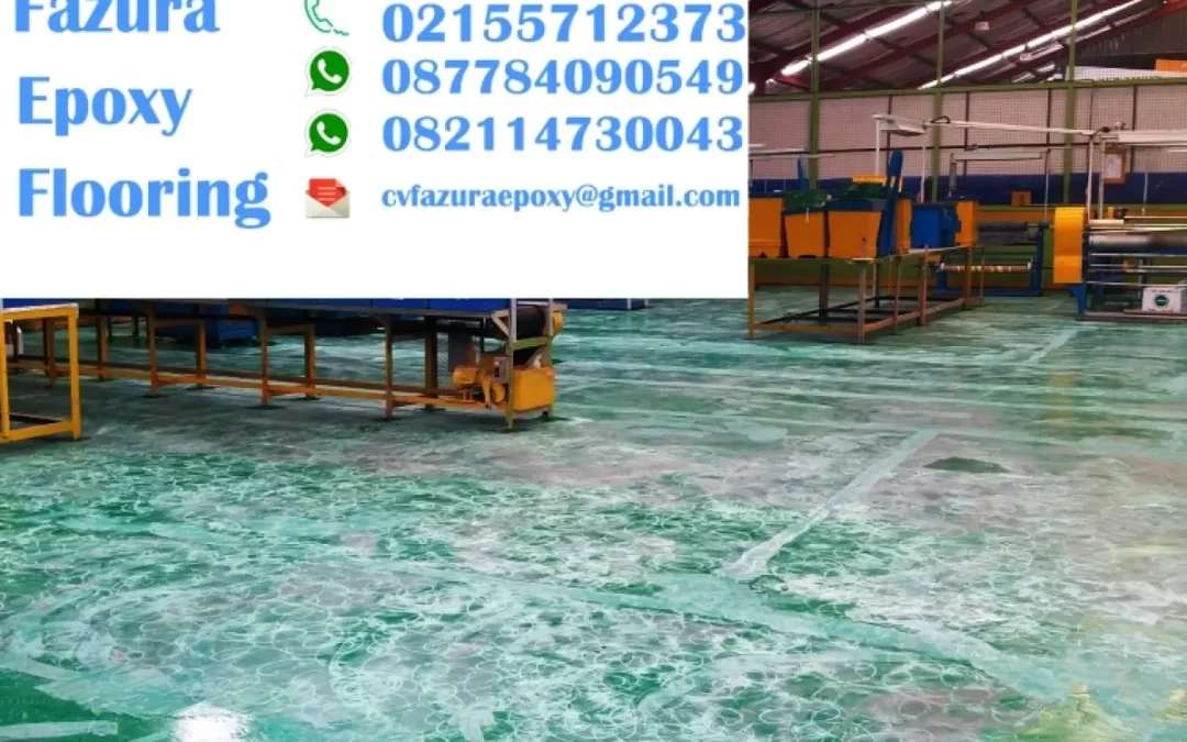 Aplikan Epoxy Lantai Dengan Harga Terjangkau Tetapi Dapat Menjadikan Lantai Pergudangan Lebih Berkualitas Tinggi